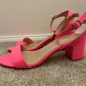Florescent Pink Heels